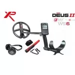DEUS II  cu Bobina FMF de 22 cm, telecomanda si casti WS6 cu transport gratuit + 4 cadouri inclusiv Pointerul XP MI-6!