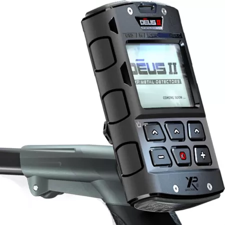 XP DEUS II  cu Bobina FMF de 22 cm si telecomanda la PROMOTIE: Pinpointerul MI-4, transport gratuit + alte 3 cadouri!