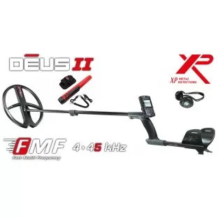 XP DEUS II  cu Bobina FMF de 34 cm, telecomanda si casti WS6 cu transport gratuit + 4 cadouri inclusiv Pointerul XP MI-6!