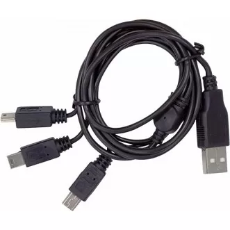 XP cablu de încărcare cu 3 ieșiri miniUSB pentru XP DEUS și ORX