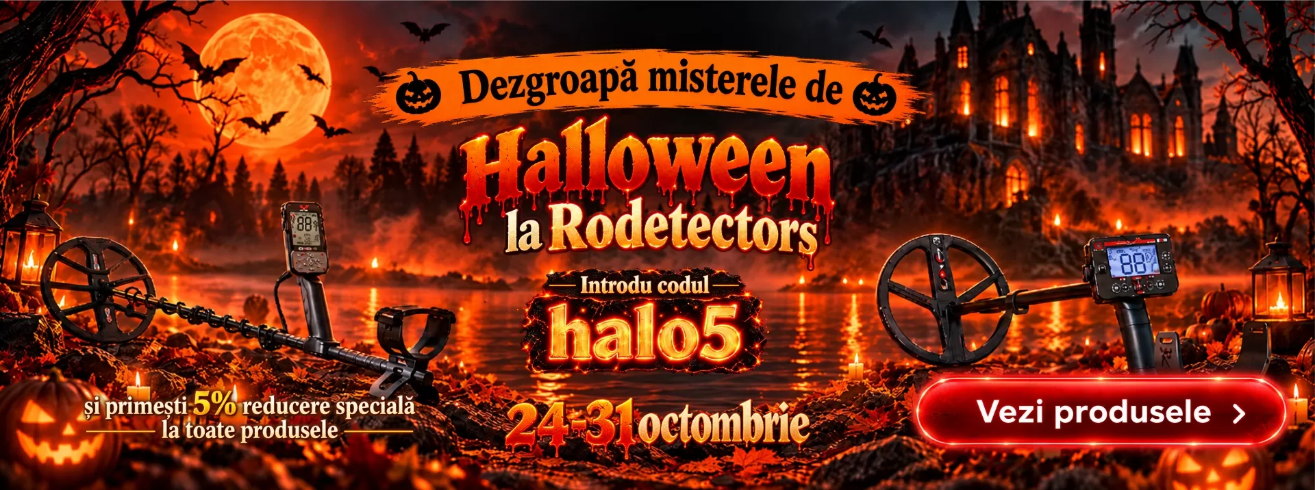 Halloween la Rodetectors