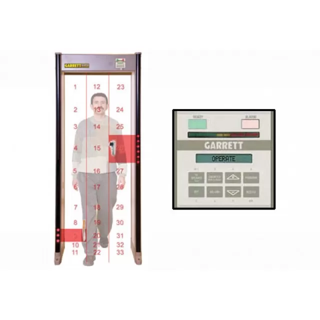 Poarta de securitate pentru detectia metalelor Garrett PD6500i