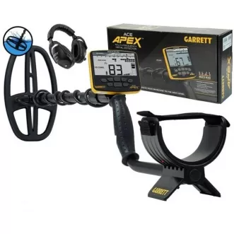 Garrett Ace APEX Raider 8,5''x 11'' DD cu casti wireless MS-3, 3 cadouri si transport gratuit!