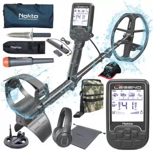 Nokta LEGEND PRO PACK  cu 8 cadouri (Seasoned hunter pack+3 cadouri) si transport gratuit!