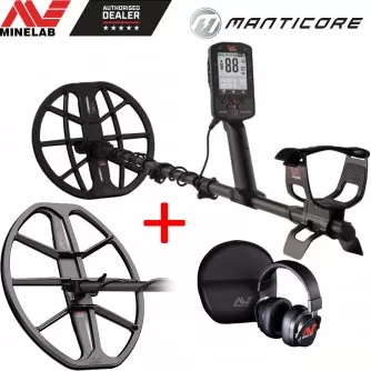 Minelab Manticore cu PROMOTIE: Bobina M15 si inca  3 cadouri si transport gratuit!