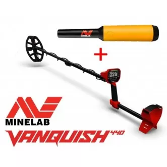 Minelab Vanquish 440 cu PROMOTIE: Pinpointerul PRO-FIND 15 cadou, 3 cadouri si transport gratuit!