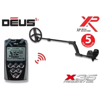 XP Deus cu bobina X35 de 28 cm si telecomanda +3 cadouri  XP Deus cu bobina X35 de 28 cm si telecomanda +3 cadouri