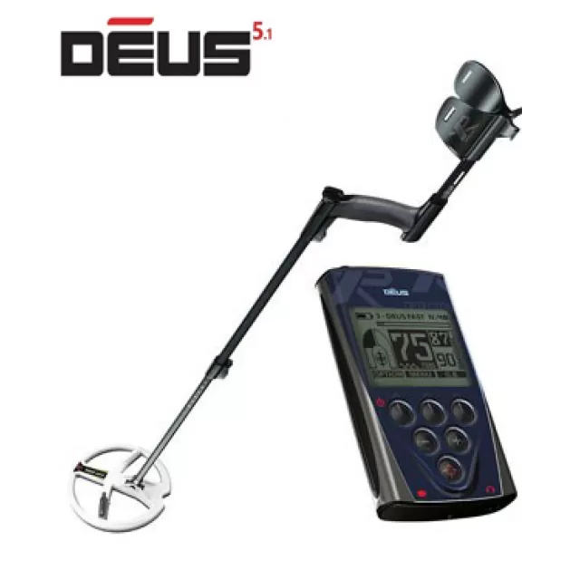 XP DEUS cu bobina 22,5 HF si telecomanda +3 cadouri