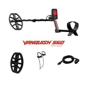 Noul Minelab Vanquish 560 Pro-Pack cu 3 cadouri si transport gratuit