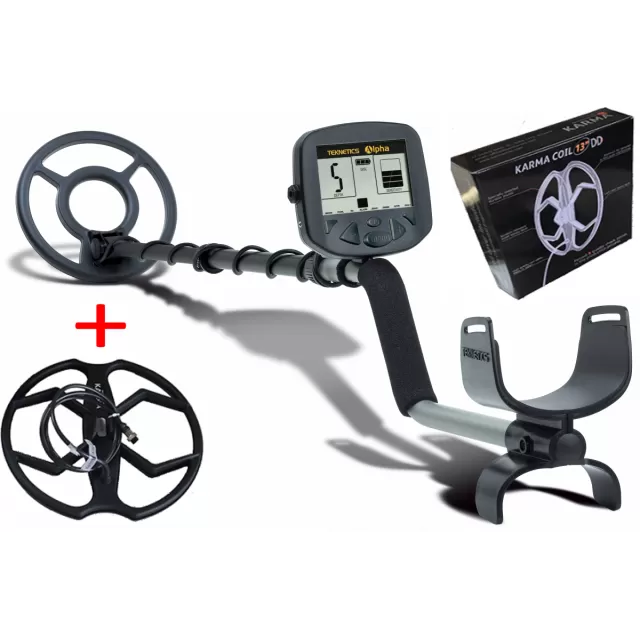 Teknetics Alpha 2000 + sonda Karma de 13\'\' + 5 cadouri si transport gratuit! Teknetics Alpha 2000 + sonda Karma de 13\'\' + 5 cadouri si transport gratuit!