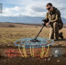 Ce este adâncimea de detecție și de ce este importantă la detectoare de metale profesionale și hobby